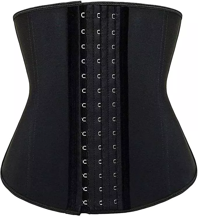 YIANNA Waist Trainer for Women Underbust Latex Sport Girdle Corset (2XL)