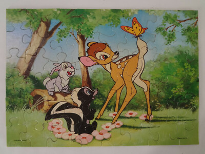Vintage Disney 200 Piece Puzzle BAMBI Golden 4716 | eBay