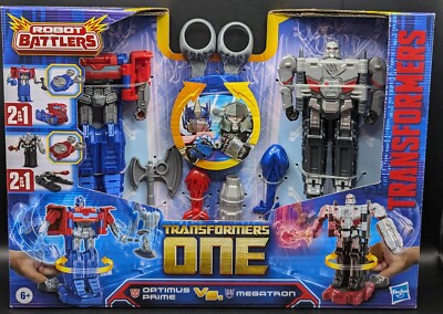 Transformers One Robot Battlers Optimus Prime vs. Megatron MISB Neu