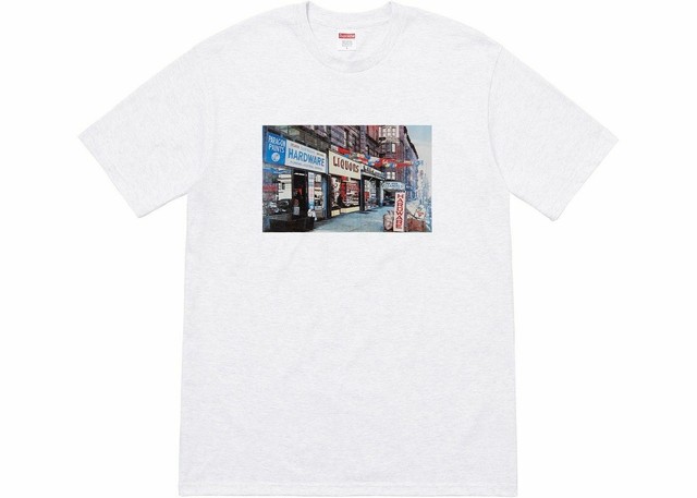 supreme static stripe tee