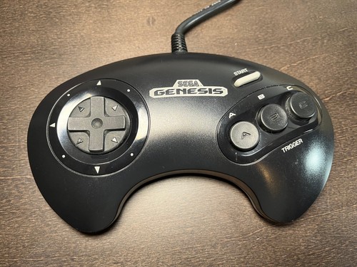 Sega Genesis Black Video Game Console System Mint Cond - Picture 15 of 15