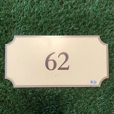 Houston Astros Game Used Stadium Sign Minute Maid Park Suite 62 Enron MLB AUTH