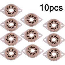 US 8Pin Octal Vacuum Tube Socket For EL34 6V6 KT88 6550 GZ34 Chassis mount 10Pcs