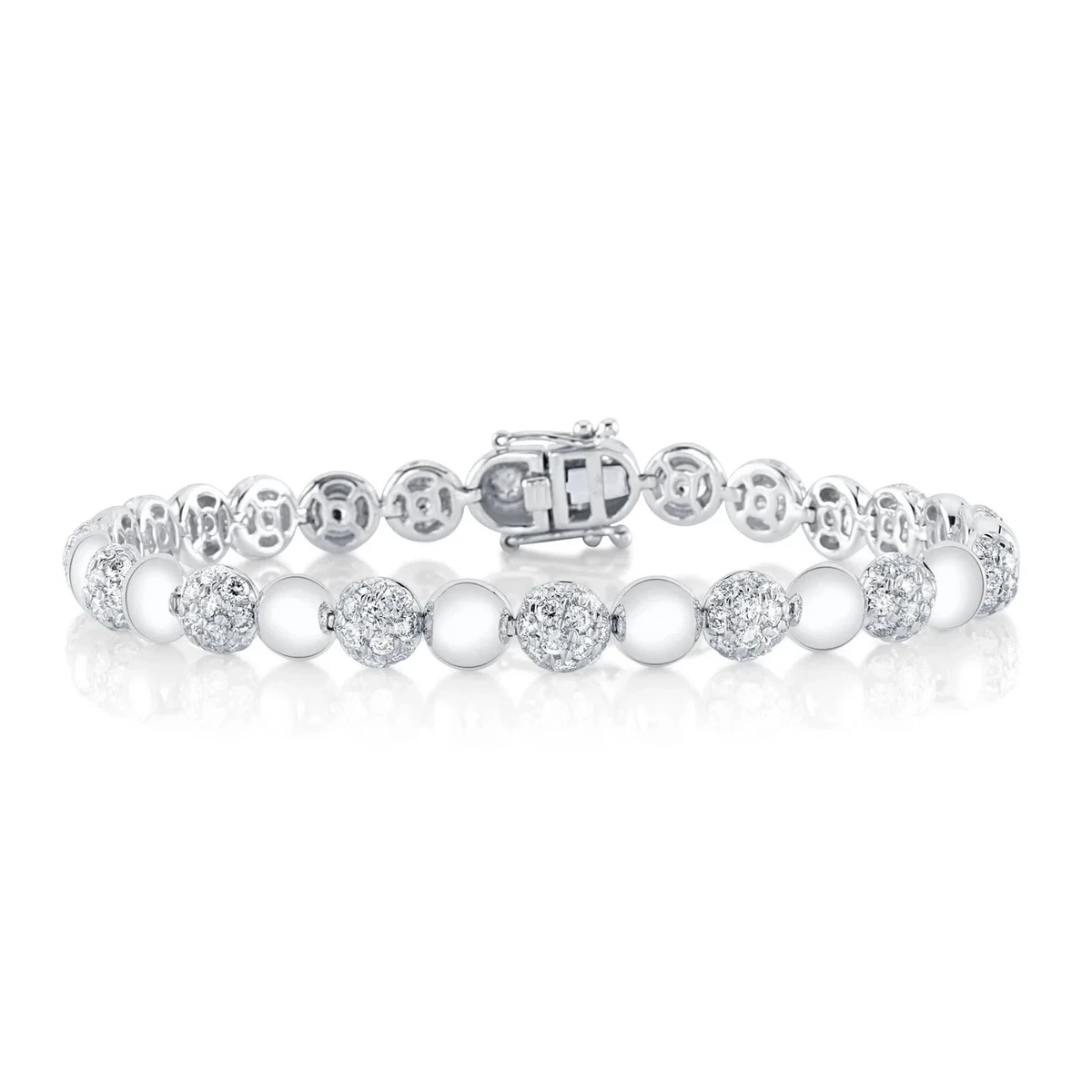 Diamond clearance ball bracelet
