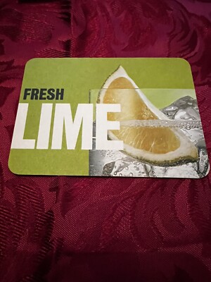 GORDONS GIN - FRESH LIME - NO 1 OF 3 - BIERDECKEL - TABLETT 22