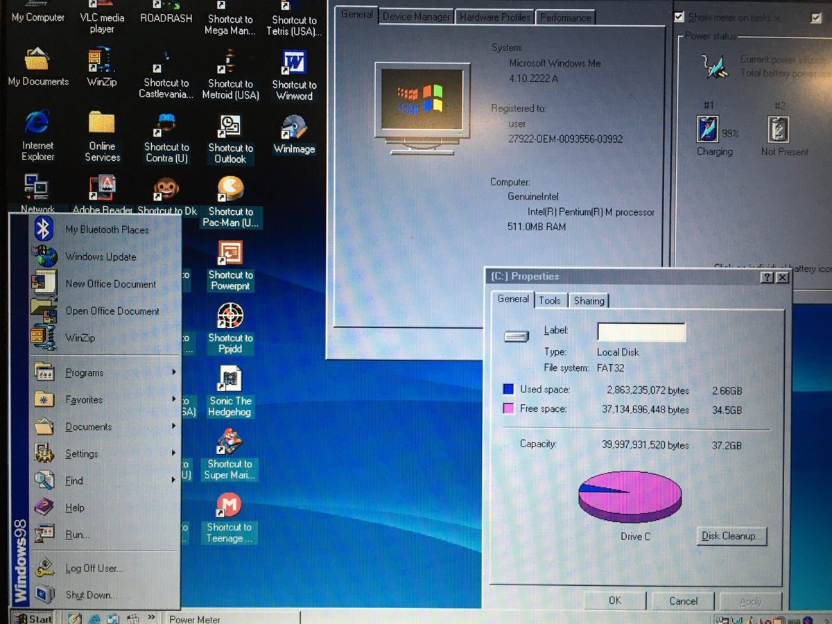 IBM T40 vintage laptop 40GB HDD 512MB RETRO GAMING computer IBM T40 vintage laptop 40GB HDD 512MB RETRO GAMING computer