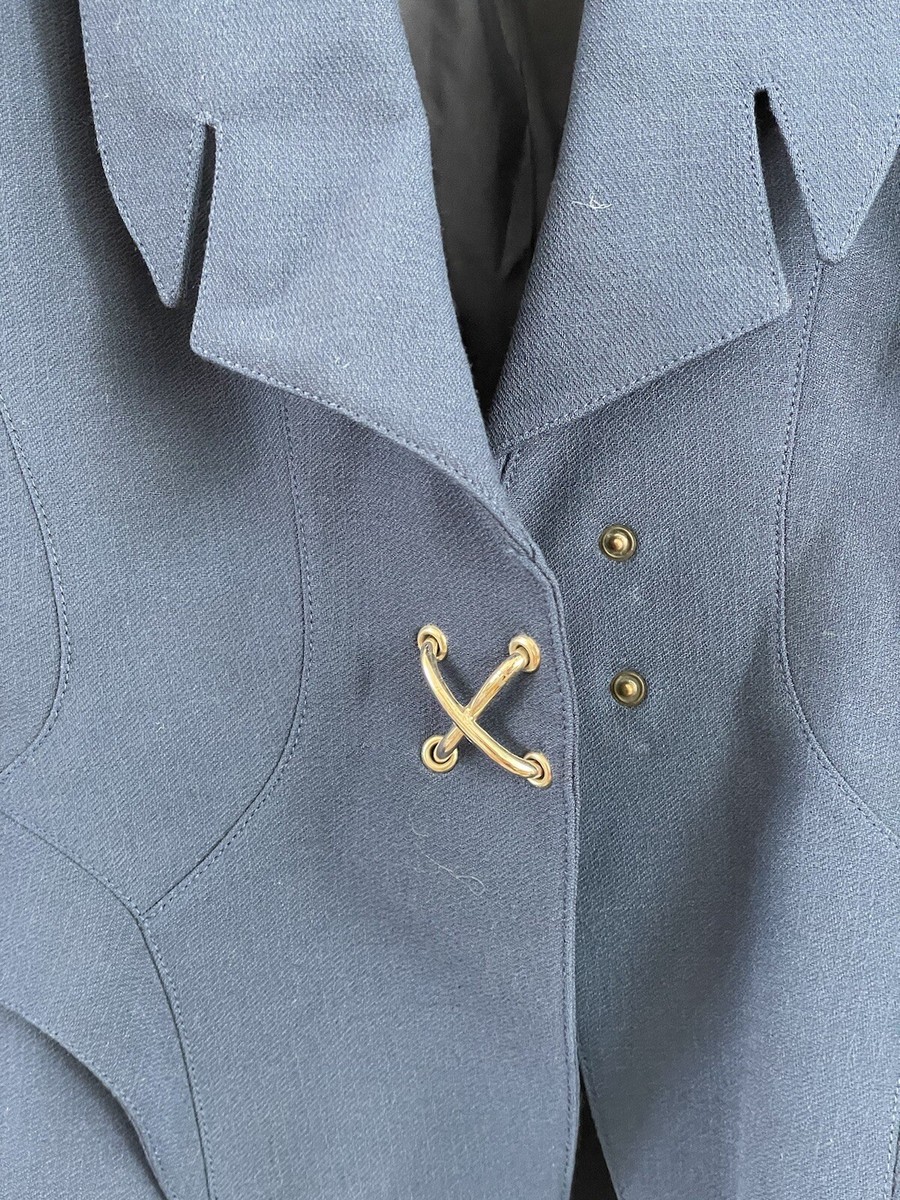 vintage thierry mugler Jacket 1992 Sculpted Jacket With vintage thierry mugler Jacket 1992 Sculpted Jacket With