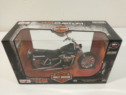 Maisto 2006 FXDBI Dyna Street Bob Harley Davidson 1:12 Model - Picture 9 of 9
