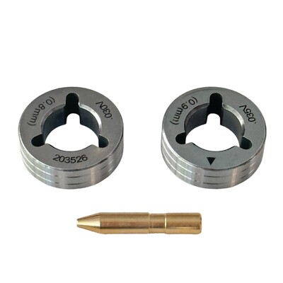 Compatible/Replacement with/for Miller 204579, .030-.035 V-Groove Drive Roll Kit