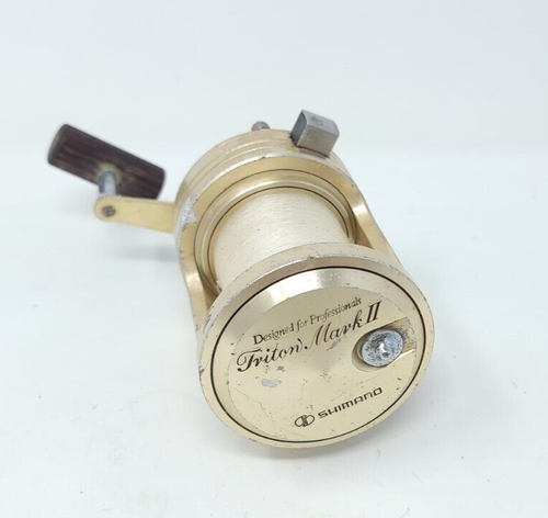 Shimano TRITON Mark II Designed For Professional Fishing Reel Made In Japan - 第 1/17 張圖片