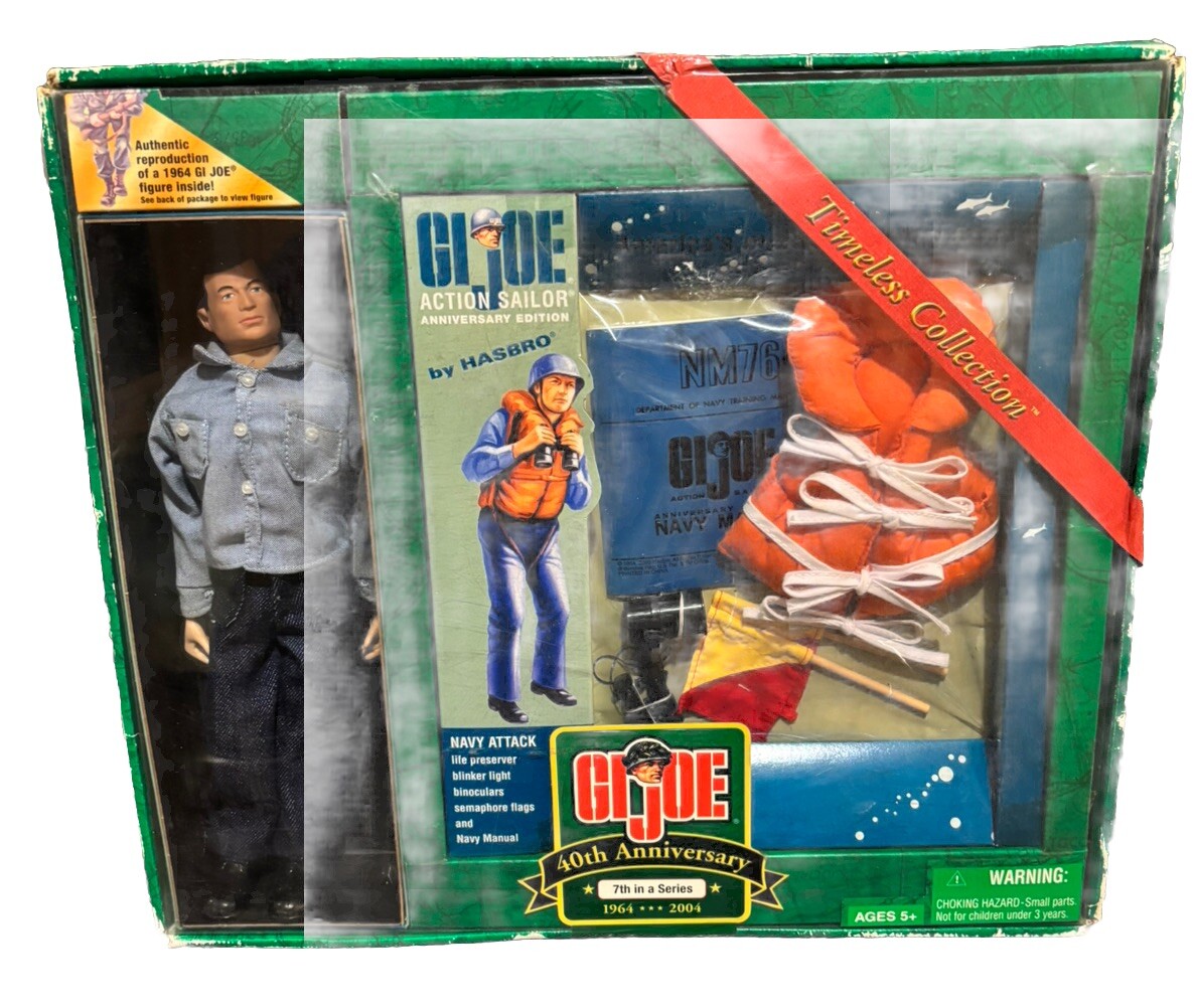 GI JOE 40th Anniversary Navy Attack Set Series 7 NIB Timeless Collection