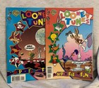 Looney Tunes #1 1994 and #2 comic books Pepe LePew Wile E Coyote Sylvester more