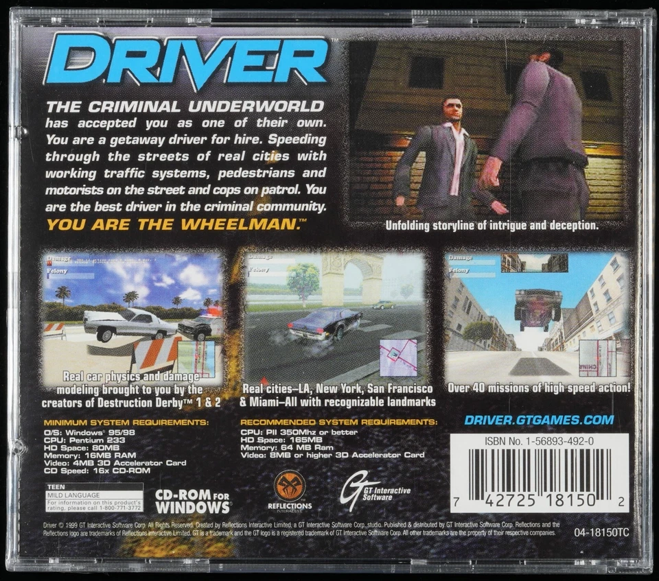 Driver: You Are the Wheelman, WATA 9.8 A - Image 4 of 4