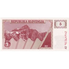 #1290520 Slowenien, 5 (Tolarjev), UNZ