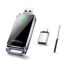 Wireless CarPlay Adapter 2024 Upgrade Plug and Play No Latency Converts to wirel