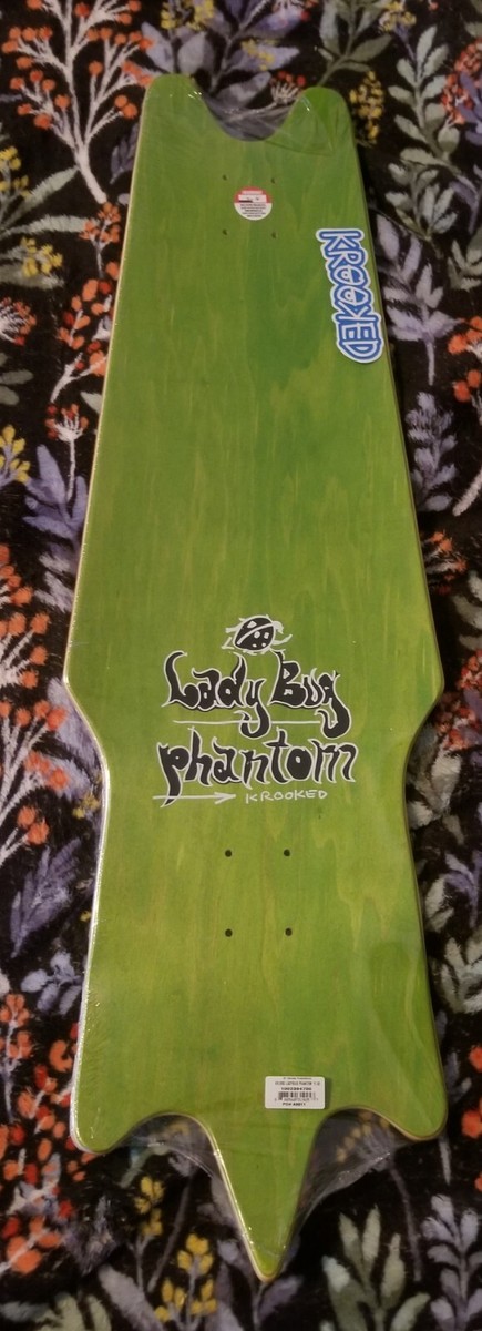 スケートボード KROOKED MARK GONZALES LADYBUG PHANTOM Krooked Lady Bug Phantom 11 Shaped Deck 11.02