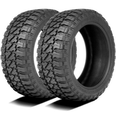 2 Tires Fury Country Hunter M/T LT 37X13.50R26 Load F 12 Ply MT Mud