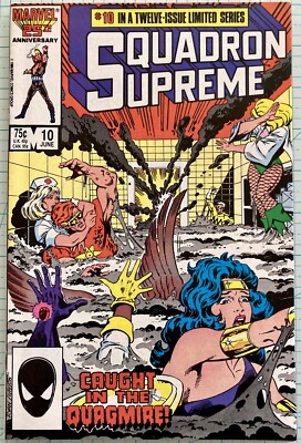 Squadron Supreme #10 NM Master Menace 1986 Marvel Comics Hyperion