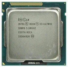 Intel Xeon E3-1270 V2 CPU Quad-Core SR0P6 3.5 GHz 8M 5 GT/s LGA 1155 Processor