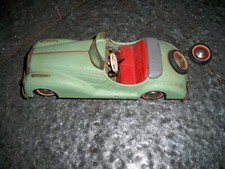 Vintage Wind-up Tin Car Toy Made in US-Zone Germany VERY RARE Broken DB1