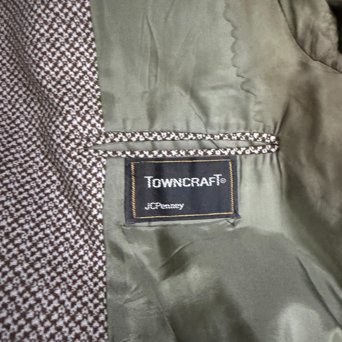 Vintage Retro Towncraft JCPenny 70s Suit 40L 36W Mens Solid Vintage Retro Towncraft JCPenny 70s Suit 40L 36W Mens Solid
