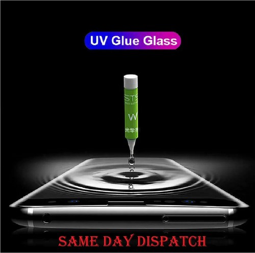 New Nano Liquid Full Glue UV Tempered Glass For Samsung S23 S23+ Plus Ultra - Zdjęcie 5 z 9