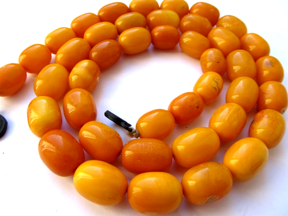 Baltic amber beads genuine stone necklace eBay