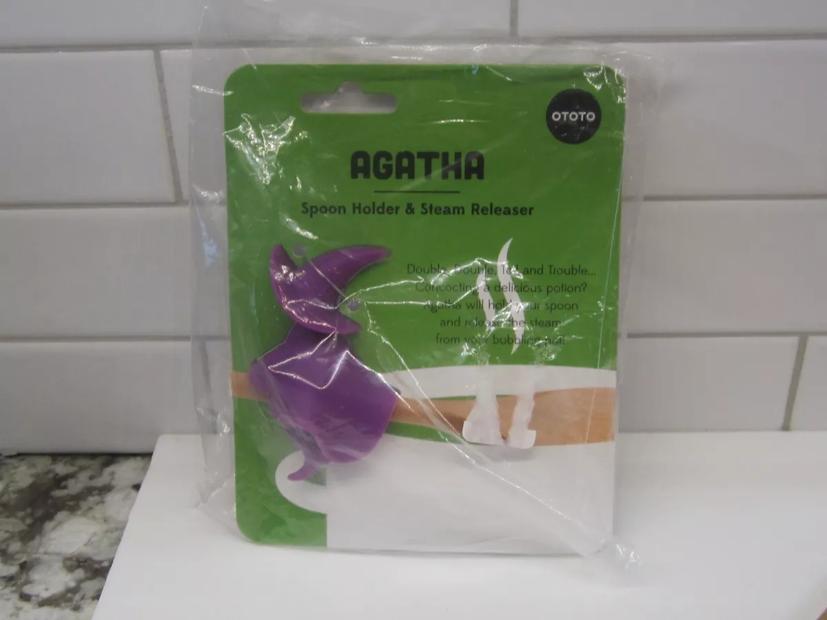 NEW! Agatha Witch Spoon Holder Steam Releaser- Ototo-Designed by