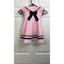Rare Editions Pink Nautical Sailor Dress Size 24 months