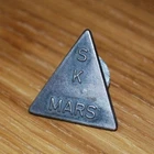 Buttonhole lapel button buttonhole SK MARS / SORLINI VARAZDIN pre WW2 Celje RRR