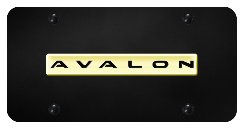 Official Licensed Toyota Avalon 3D Stainless Steel Nameplate License Plate Logo  