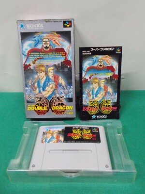 SNES -- Return of Double Dragon -- Boxed. Super famicom. Japan