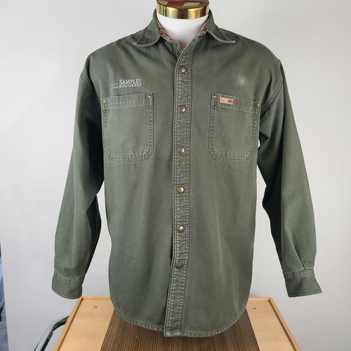 Carhartt Flannel Lined Canvas Shirt 