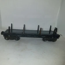 Lionel Lines Log Unloading Car #3451 Untested As Is Free Shipping SkuR72