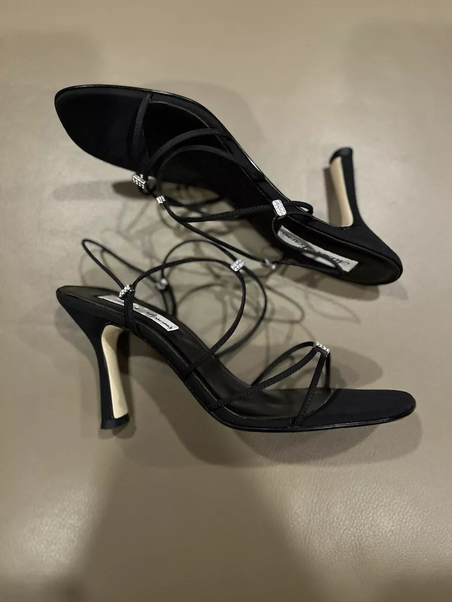 Black strappy dress shoes hotsell