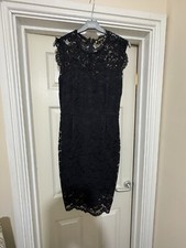 Women’s Black Lace Dress Size 8 