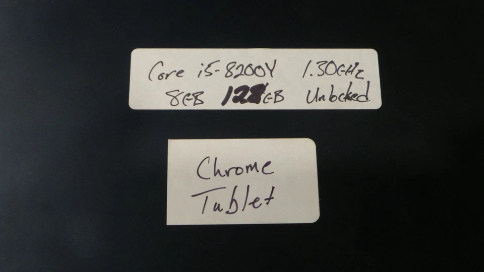 Tablet Google Pixelbook Slate i5-8200Y 1.3GHZ 8GB 128GB 12.3" SISTEMA OPERATIVO CROMADO Foto 3 de 3