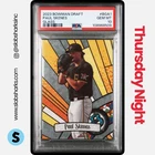 2023 BOWMAN DRAFT #BGA-1 PAUL SKENES GLASS PSA 10