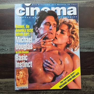 Cinema 06/1992, Sharon Stone Basic In, Kinomagazin, Filmzeitschrift, Inhaltsang.