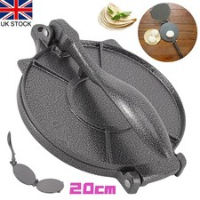 8''aluminium alloy Heavy Duty Tortilla Press Maker Restaurant Corn Maker Tool