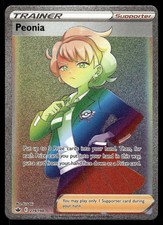 Pokemon Cards Peonia 219/198 Chilling Reign Rainbow Rare NM on eBay