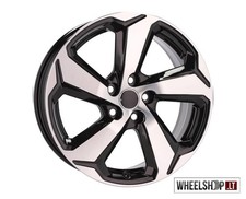 Toyota RAV4 R18 5x114.3 alloy wheels  4x 18 inch Black machined 7j Felgen