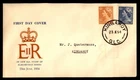 Mayfairstamps Australia FDC 1954 Queen Elizabeth 6 and a Half d First Day Cover