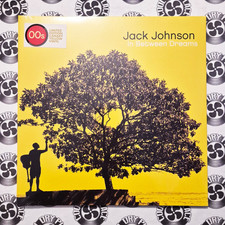 JACK JOHNSON - IN BETWEEN DREAMS Limited Edition CANARY YELLOW Vinyl LP Folk
