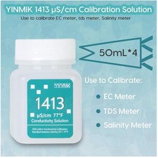 Salinity Tester Calibration Solution - 4 Bottles
