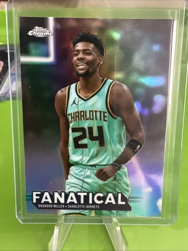 2025 Topps Chrome Brandon Miller Base (RAW)