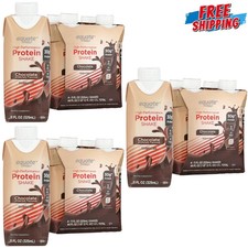 Equate High Performance 30g Protein Nutrition Shake, Chocolate, 11 fl oz, 12 Ct