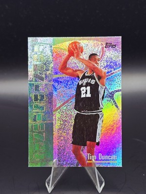 Tim Duncan 1998-99 Topps Cornerstones #C15 San Antonio Spurs