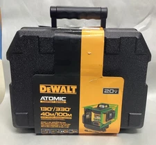 NEW DEWALT 20V MAX Laser Level, Cross Line Laser, 3X360, Green (FREE S&H)