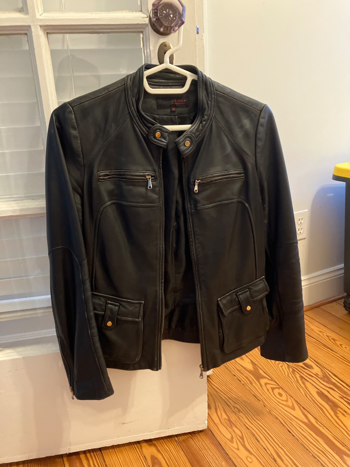 womens authentic leather jacket - image 1